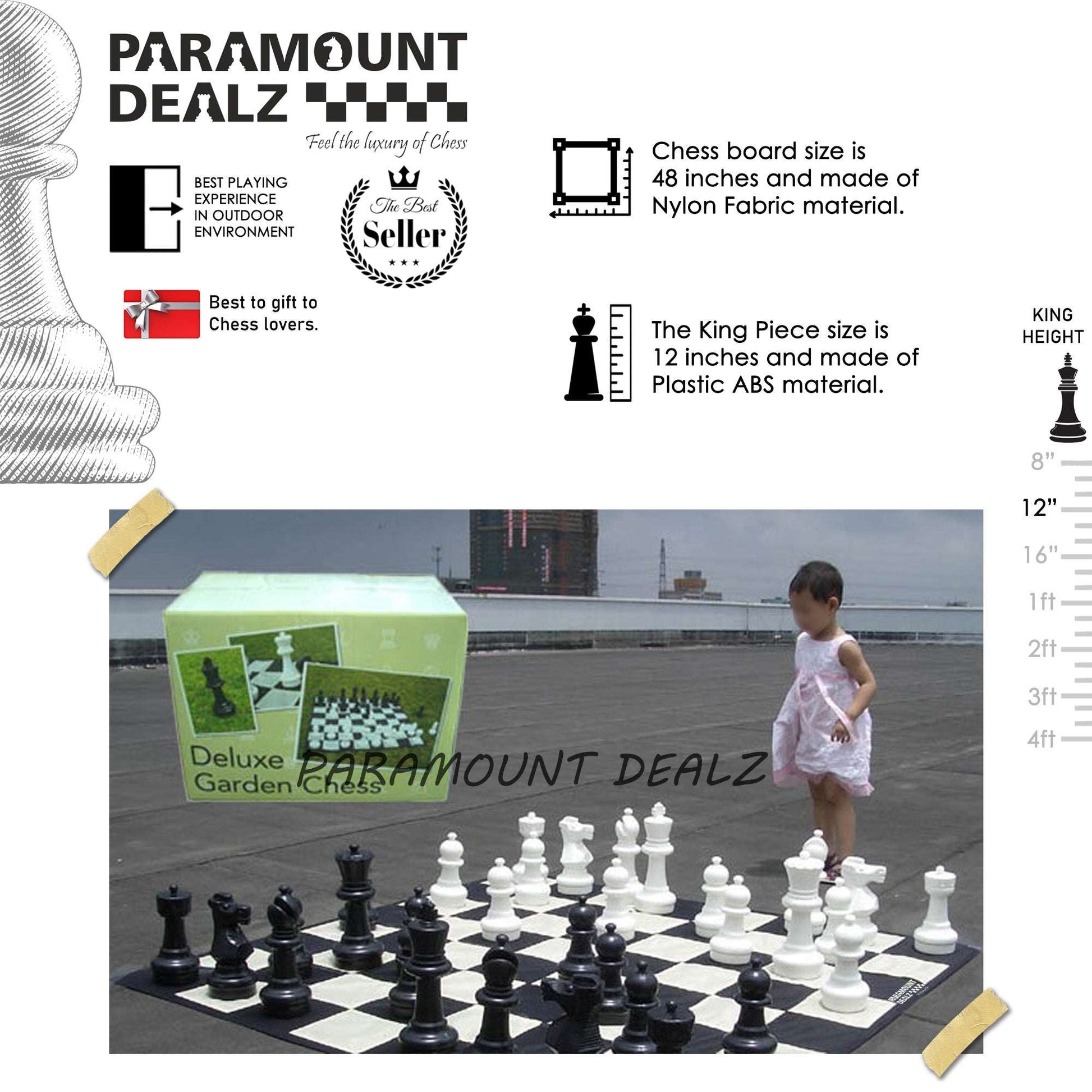 Top Giant Chess Boards for Outdoor Play