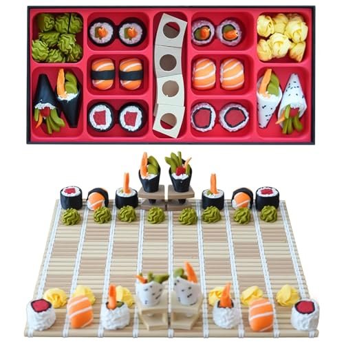 Sushi Chess Set - Sushi Themed Chess Board Game