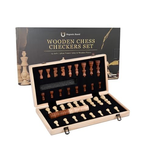Chess and Checkers Board Game – Classic Strategy Set