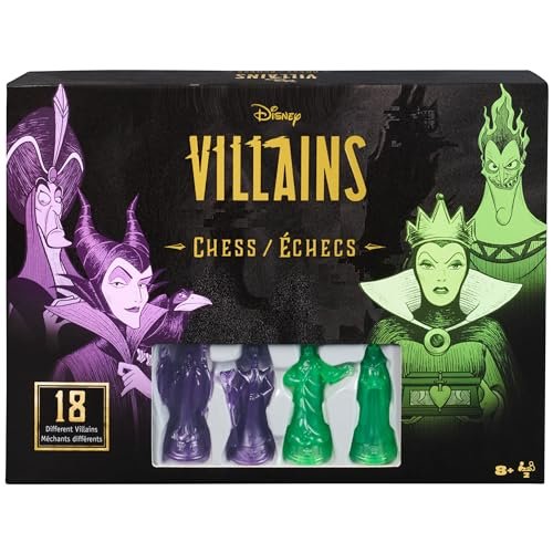 Spin Master Games, Disney Villains Chess Set for Adults.