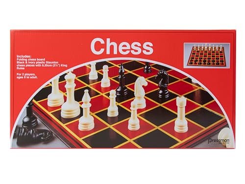 Pressman Chess - with Folding Board and Full Pieces