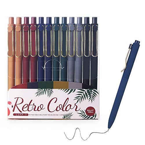 WY WENYUAN Ballpoint Pens, Pens Fine Point Smooth Black Ink.