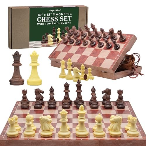 Magnetic Travel Chess Set for Kids and Adults.