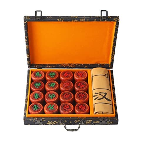 Wowwoody 1.88inch Mahogany Chines Chess Gift Box Set.