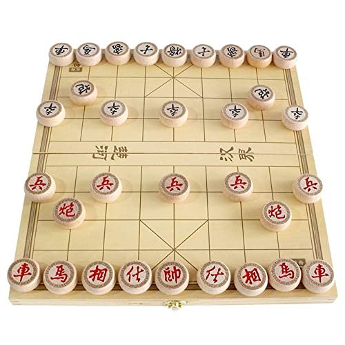 Luoyer 14 Inch Wooden Foldable Chinese Chess Game Set