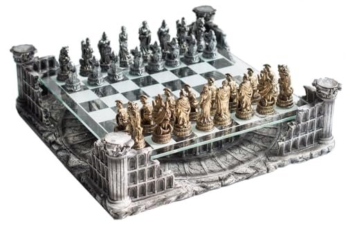CHH Roman Gladiators 3D Chess Set Games