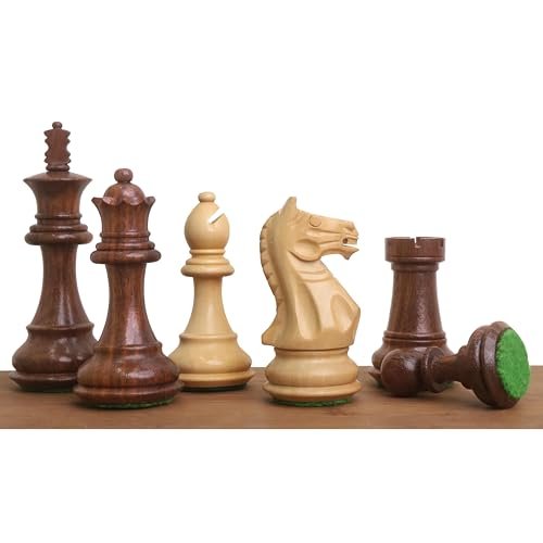 Royal Chess Mall Fierce Knight Staunton Chess Pieces,...