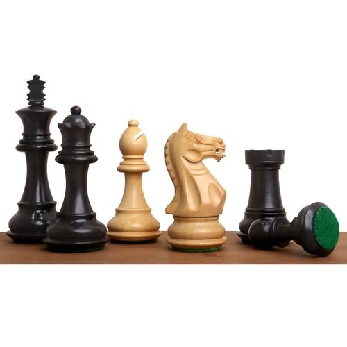 RoyalChessMall- Fierce Knight Staunton Chess Pieces Only...