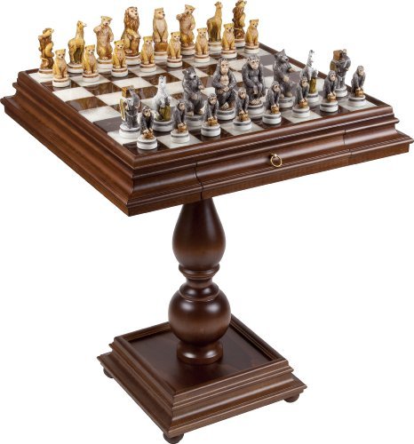 Bello Games Collezioni - Animal Kingdom Alabaster Chessmen...