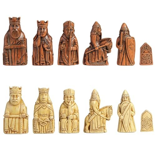 Veronese Design 3 1/2 Inch King Isle of Lewis Chessmen