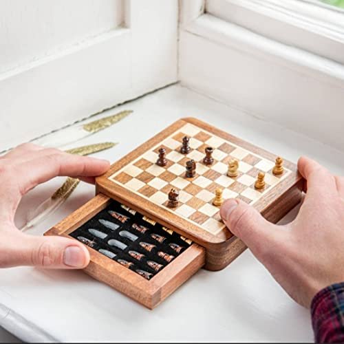 Star Handmade Personalised Luxury Chess Set-Mens...