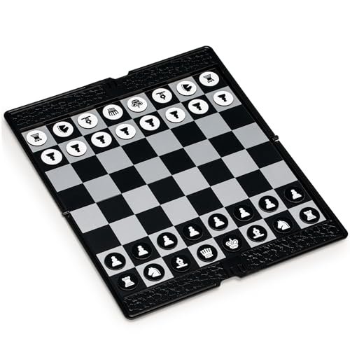 Yellow Mountain Imports Magnetic Travel Foldable Chess...