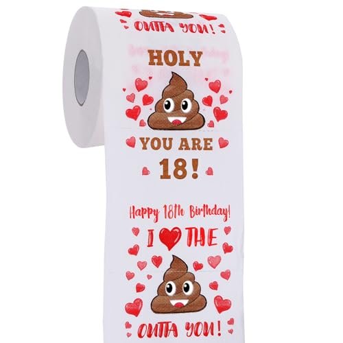 18th Birthday Gifts for Boys or Girls Prank Toilet Paper