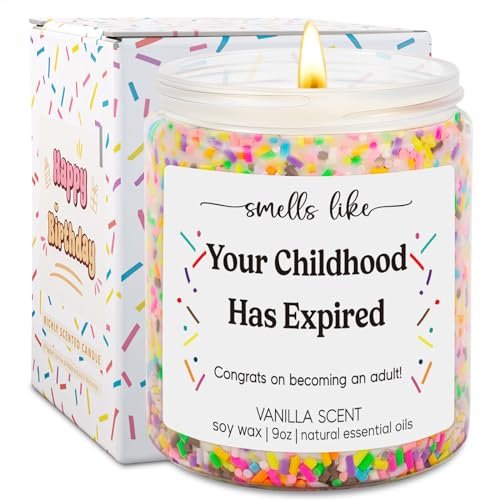 GSPY 18th Birthday Candles - 18th Birthday Gifts for Teens