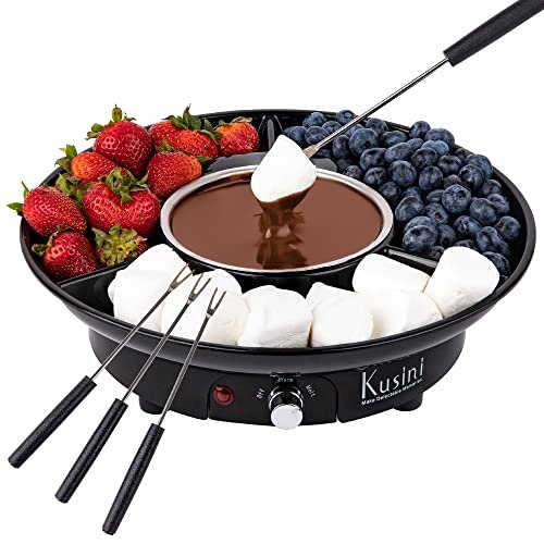 Kusini Electric Fondue Pot Set - Chocolate Fondue Kit