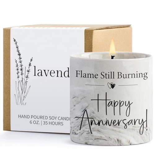 Anniversary Candle - Aniversario Gifts for Men, Women &...
