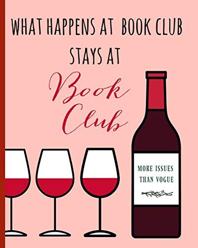 What happens at book club stays at book club journal