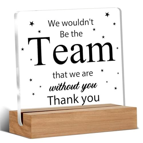 Boss Gifts for Women Men, Boss Day Office Desk Plaque