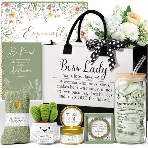 Bosses Day Gifts for Women, Best Boss Lady Gift Set