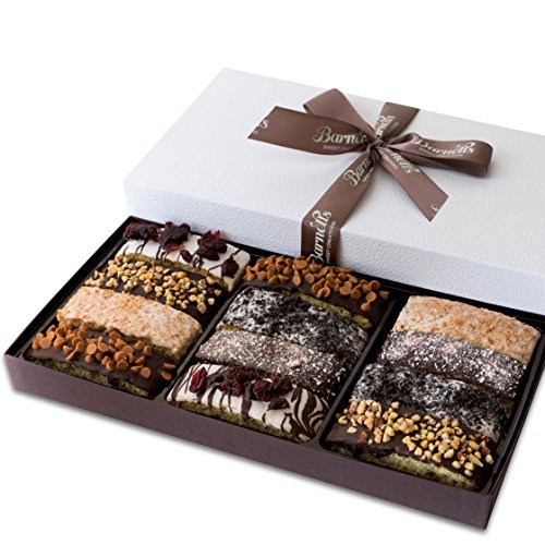 Barnetts Purim 12 Chocolate Biscotti Gift Box, Kosher...