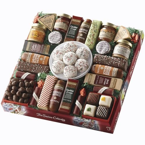The Swiss Colony 27 Favorites Food Gift Meats and Cheeses