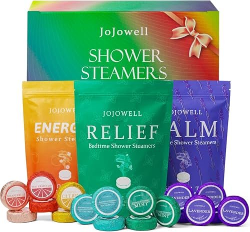 JoJowell Shower Steamers Aromatherapy - 18 Pack Relaxation...