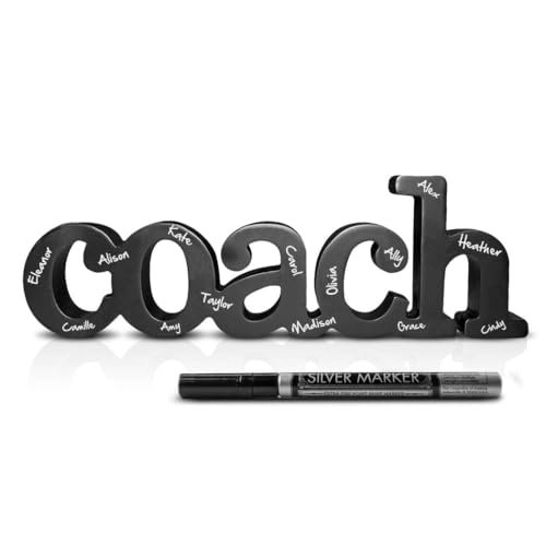 ChalkTalkSPORTS Coach Gift - Autograph Ready Coach Wood...