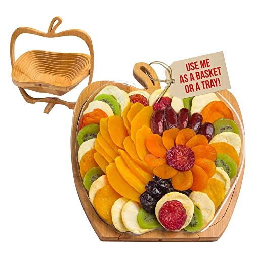 BONNIE AND POP - Dried Fruit Gift Basket Snack Tray