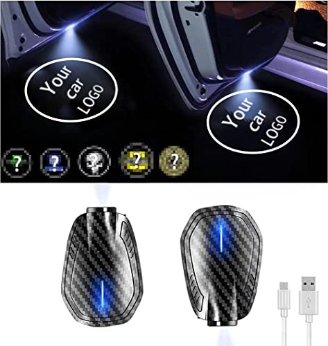 LOWEEY Car Door Lights,2Pcs LED Logo Projector Wireless...