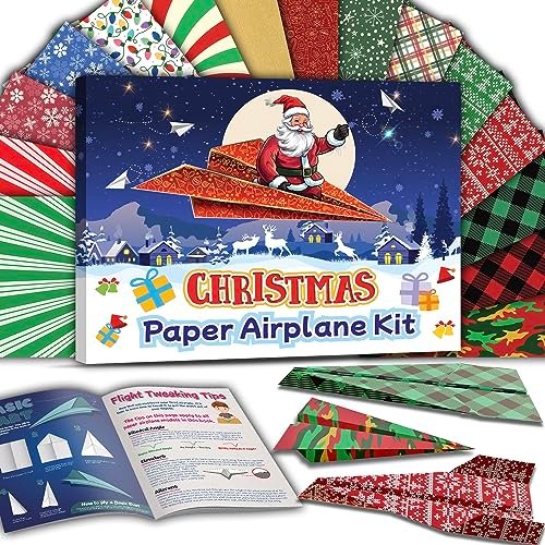 Pelto Paper Airplane Kit, Toys for Ages 8-13 Instruction...