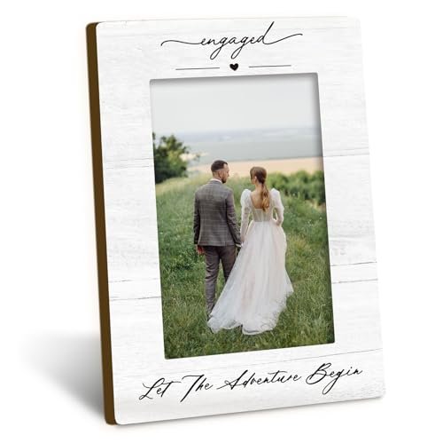 DUXMNAMG Engagement Couples Newlyweds Picture Frame 4x6,...