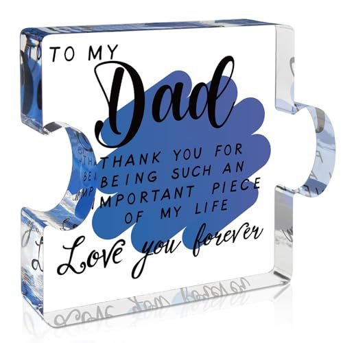 Dad Gifts, Dad Birthday Gift, Gifts for Dad Acrylic Puzzle