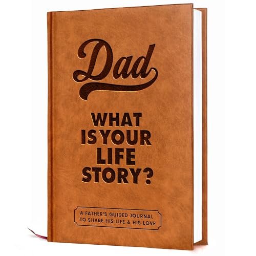Gifts for Dad from Daughter, Son - Life Story Journal