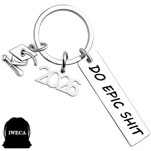 Iweca 2026 Graduation Gifts Keychain for Women and Seniors