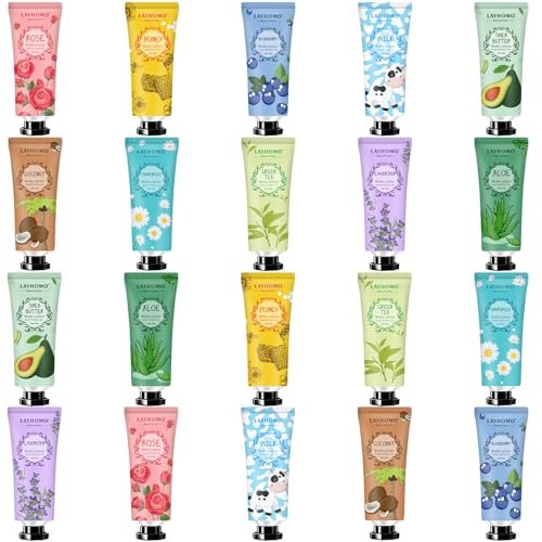 20 Pack Mini Body Lotion Gift Bulk with Shea Butter