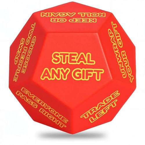 Santa Swap Gift Exchange Dice, Exchange Gifts Christmas...