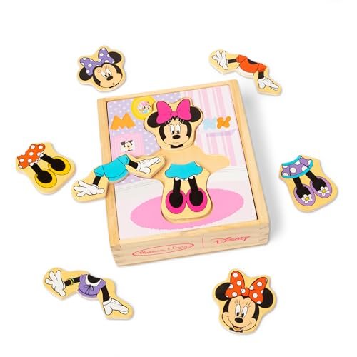 Melissa & Doug Disney Minnie Mouse Dress-Up Puzzle 18 Pieces