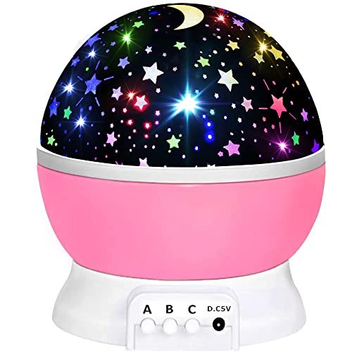 Toys for 1-10 Year Old Girls,Star Projector Birthday Gift