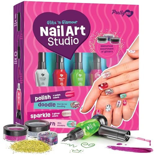 Nail Art Studio for Girls - Birthday Polish Kit