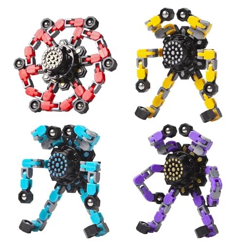 Easter Basket Stuffers,Transformable Fidget Spinners Toys 4...