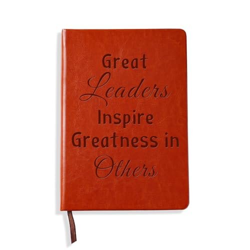 LBWCER Boss Appreciation Gift Mentor Notebook Great Leaders...