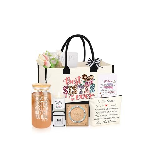 JSENGIFT Sister Birthday Gifts, Valentines Mothers Day...