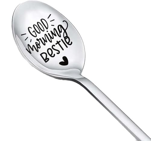 Bestie Best Friend Spoon Gifts for Women and Teen Girls