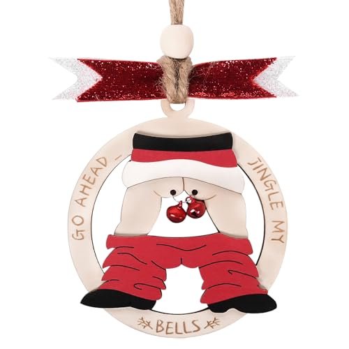 2025 Jingle Bell Christmas Ornament, Funny & Naughty Gag...