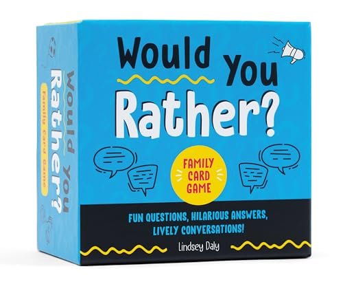 Would You Rather? Family Card Game: Fun Questions,...