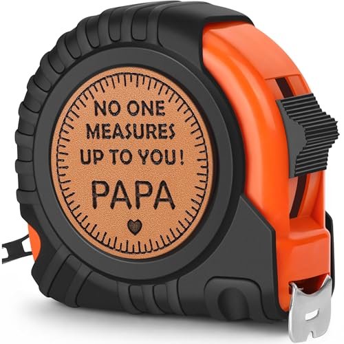 Gifts for Grandpa Papa Birthday Fathers Day Engraved Tape...