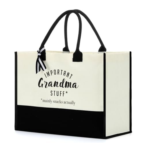 FORBIDDEN PAPER Grandma Tote Bag - Beach Gift Idea