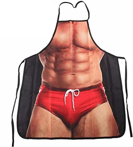 Armear Sexy Muscle Man Kitchen Grilling Party Apron