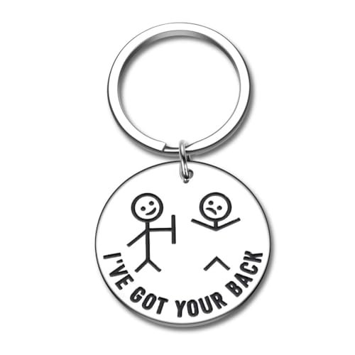 Octamber Funny Gifts Best Friend Keychain for Stick Figure...