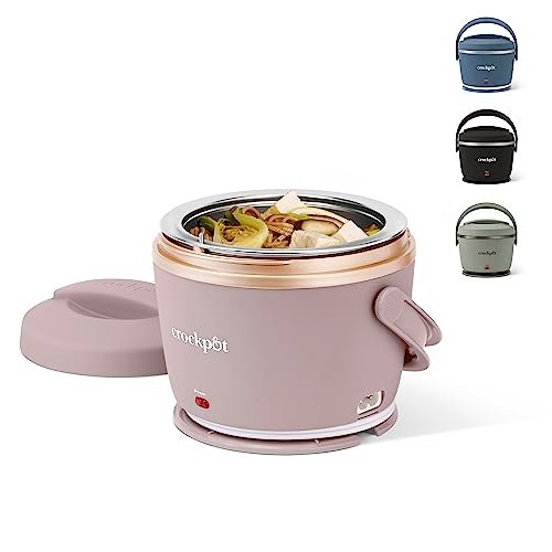Crock-Pot 20-Ounce Electric Lunch Box, Portable Food...